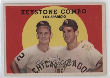 1959 Topps - [Base] #408 - Keystone Combo (Nellie Fox, Luis Aparicio)