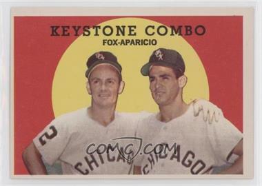 1959 Topps - [Base] #408 - Keystone Combo (Nellie Fox, Luis Aparicio)