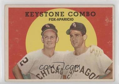 1959 Topps - [Base] #408 - Keystone Combo (Nellie Fox, Luis Aparicio) [Good to VG‑EX]