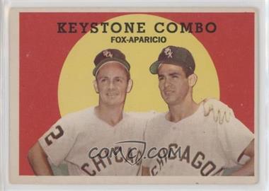 1959 Topps - [Base] #408 - Keystone Combo (Nellie Fox, Luis Aparicio)