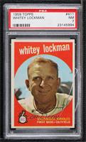 Whitey Lockman [PSA 7 NM]