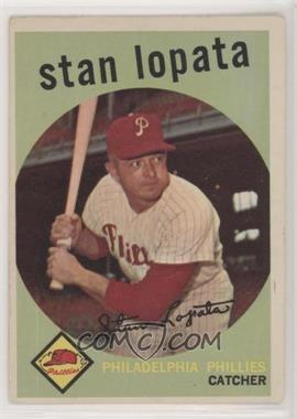 1959 Topps - [Base] #412 - Stan Lopata [Good to VG‑EX]