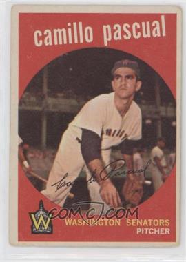 1959 Topps - [Base] #413 - Camilo Pascual