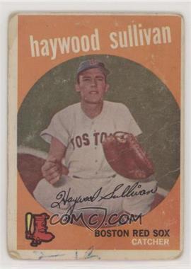 1959 Topps - [Base] #416.1 - Haywood Sullivan (Circle Around Copyright C) [COMC RCR Poor]