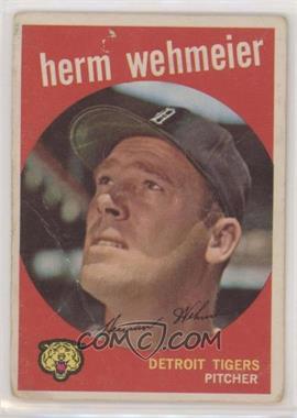 1959 Topps - [Base] #421 - Herm Wehmeier [COMC RCR Poor]