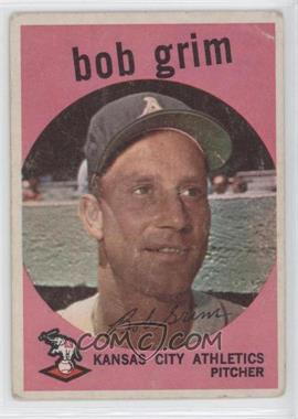 1959 Topps - [Base] #423 - Bob Grim [Good to VG‑EX]