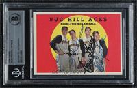 Buc Hill Aces (Ron Kline, Bob Friend, Vern Law, Roy Face) [BAS BGS Au…