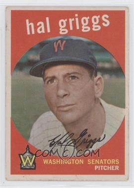 1959 Topps - [Base] #434 - Hal Griggs