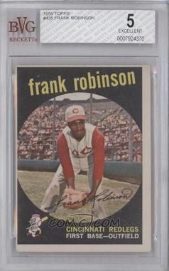 1959 Topps - [Base] #435 - Frank Robinson [BVG 5 EXCELLENT]