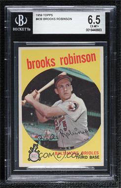 1959 Topps - [Base] #439 - Brooks Robinson [BGS 6.5 EX‑MT+]