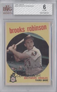 1959 Topps - [Base] #439 - Brooks Robinson [BVG 6 EX‑MT]