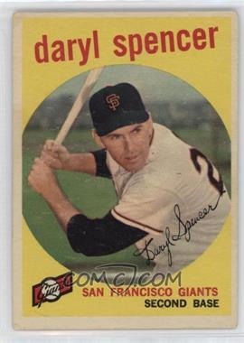 1959 Topps - [Base] #443 - Daryl Spencer