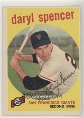 1959 Topps - [Base] #443 - Daryl Spencer