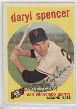 1959 Topps - [Base] #443 - Daryl Spencer