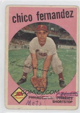 1959 Topps - [Base] #452 - Chico Fernandez [Poor to Fair]