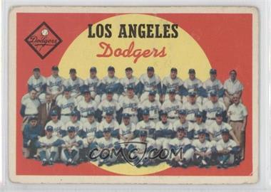 1959 Topps - [Base] #457 - Sixth Series Checklist - Los Angeles Dodgers [COMC RCR Poor]