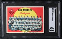 Sixth Series Checklist - Los Angeles Dodgers [SGC 6 EX/NM]