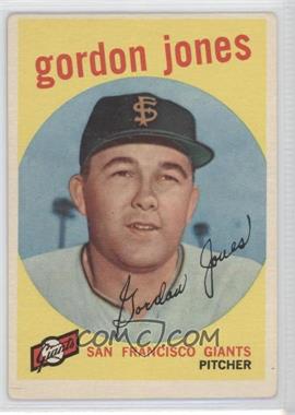 1959 Topps - [Base] #458 - Gordon Jones [Good to VG‑EX]