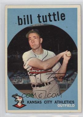 1959 Topps - [Base] #459 - Bill Tuttle [Good to VG‑EX]