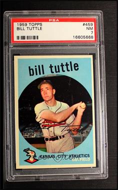 1959 Topps - [Base] #459 - Bill Tuttle [PSA 7 NM]