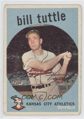 1959 Topps - [Base] #459 - Bill Tuttle [Good to VG‑EX]