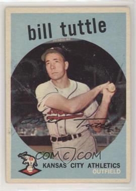 1959 Topps - [Base] #459 - Bill Tuttle [Good to VG‑EX]