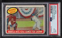 Mantle Hits 42nd Homer for Crown (Mickey Mantle) [PSA 4 VG‑EX]