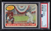 Mantle Hits 42nd Homer for Crown (Mickey Mantle) [PSA 1.5 FR]