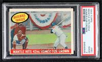 Mantle Hits 42nd Homer for Crown (Mickey Mantle) [PSA 2 GOOD]