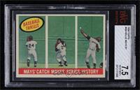 Willie Mays [BVG 7.5 NEAR MINT+]