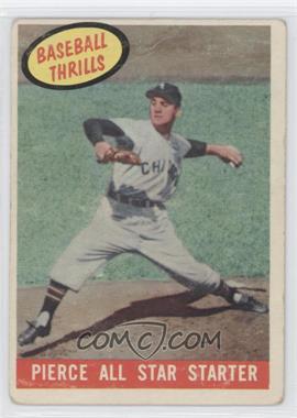 1959 Topps - [Base] #466 - Billy Pierce [Good to VG‑EX]