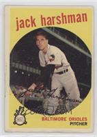 Jack Harshman [COMC RCR Poor]