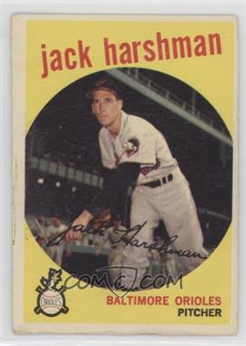 1959 Topps - [Base] #475 - Jack Harshman [COMC RCR Poor]