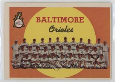 1959 Topps - [Base] #48 - First Series Checklist - Baltimore Orioles