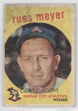 1959 Topps - [Base] #482 - Russ Meyer [Poor to Fair]