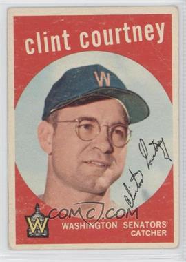 1959 Topps - [Base] #483 - Clint Courtney [Good to VG‑EX]