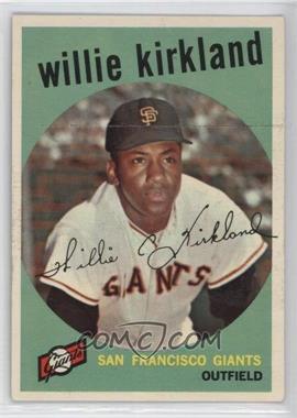 1959 Topps - [Base] #484 - Willie Kirkland