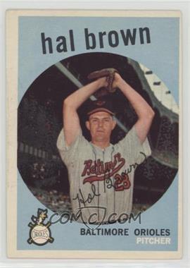 1959 Topps - [Base] #487 - Hal Brown [Good to VG‑EX]