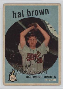 1959 Topps - [Base] #487 - Hal Brown [Poor to Fair]