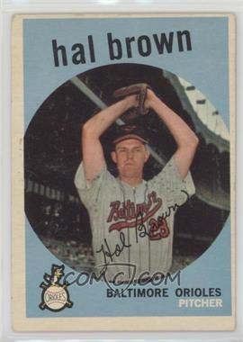 1959 Topps - [Base] #487 - Hal Brown