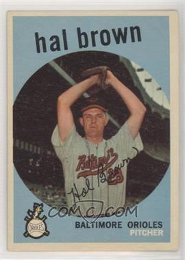 1959 Topps - [Base] #487 - Hal Brown [Good to VG‑EX]