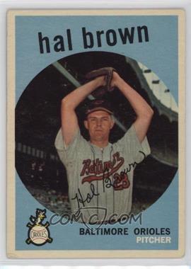 1959 Topps - [Base] #487 - Hal Brown [Good to VG‑EX]