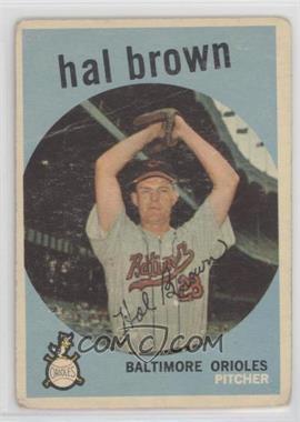 1959 Topps - [Base] #487 - Hal Brown [Poor to Fair]