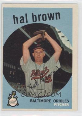 1959 Topps - [Base] #487 - Hal Brown