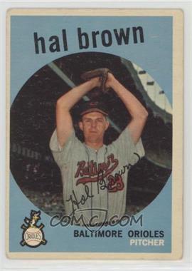 1959 Topps - [Base] #487 - Hal Brown [Poor to Fair]