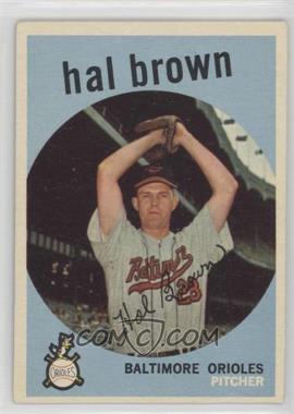 1959 Topps - [Base] #487 - Hal Brown [Good to VG‑EX]