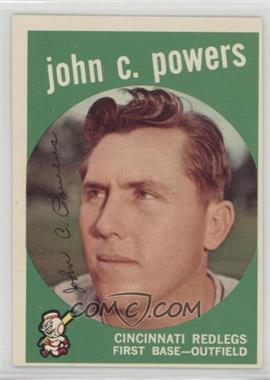 1959 Topps - [Base] #489 - John Powers