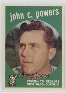 1959 Topps - [Base] #489 - John Powers [Poor to Fair]