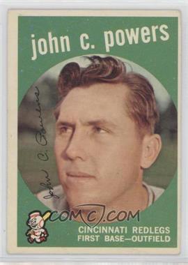 1959 Topps - [Base] #489 - John Powers