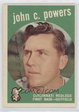 1959 Topps - [Base] #489 - John Powers